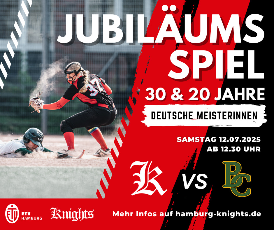 Banner für Knigths Jubiläumsspiel
